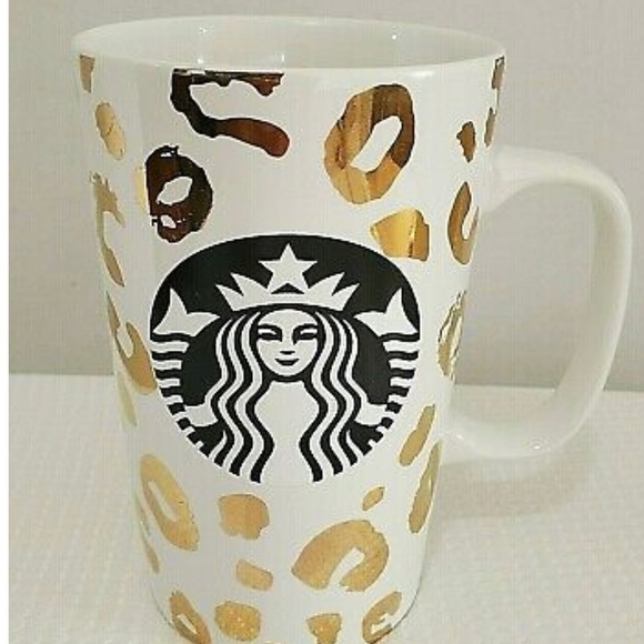 Cheetah Print Starbucks Mug